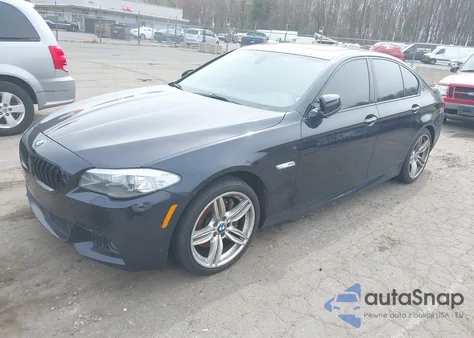 2013 BMW 550I xDrive from USA, damaged, VIN WBAFU9C51DDY70989